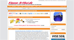 Desktop Screenshot of klasse-artikel.de